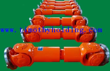 Universal shaft coupling