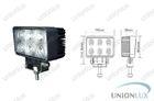 1350lum 18w Epistar LED Automotive Work Lights SUV / Jeep LED Headlight