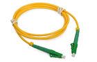 LC / APC to LC / APC Single Mode APC Fiber Optic Patch Cord & Pigtail