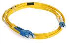 Customized SM Duplex Optical Fiber SC / LC Patch Cord 2.0mm LSZH