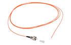 OM1 Multimode Fiber Optic Patch Cord , FC Fiber Optic Jumper 0.9MM