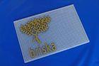 natural soft pvc bar mat rubber bar spill mat With printed logo