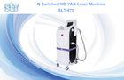 Q Switched ND YAG Laser Three Wavelength , Skin Whitening / Tattoo Removal Machine