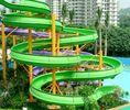 Fiber glass Spiral Water Slide , Large adult Slide for Water Amusement Park