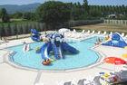 summer fun Octopus fiberglass Wide Body slide for backyard pools
