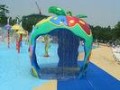 Interactive Water Park Games for Kids Pool , Apple House Fountain