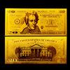 2 sided Gold plated us dollar banknotes $20 bills with SGS Certification