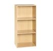 Artistic 3 Tires Wooden Cube Bookcases Flat Packing 0.7mm Steel Tube DX-4386