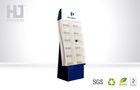 Glossy Recyable Corrugated Cardboard Display Stand With 6 Pallets