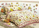 Cartoon Bright Colorful Modern 100% Twill Cotton Kids Bed Sets For Moomins Family