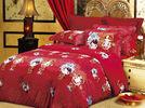 Romantic Bedding Sets Yarn Count 40s x 40s Flat Sheet Sets For Adult