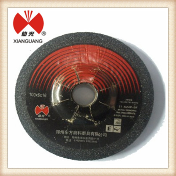 T27 resin100x6x16mm high quality grinding wheel for metal 