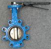 Lug Type Cast Iron Butterfly Valve by Pneumatic / Lever Operated 2 Inch 24 Inch 40& quot;