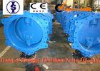 Double Flanged Lug Butterfly Valve , AWWA DIN Eccentric Butterfly Valves 4& quot; 6 Inch