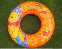 Lovely Printed Baby Inflatable Swim Ring Safe , Infant Swimming Floats
