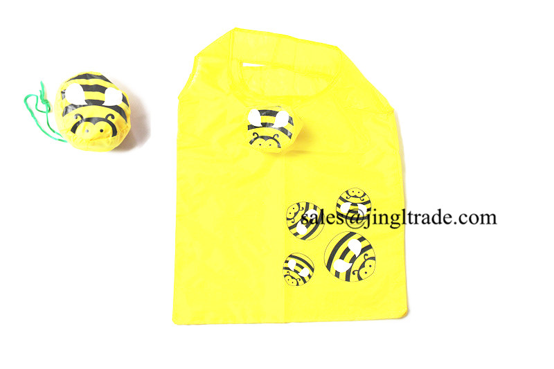 Bee foldable shopping bag