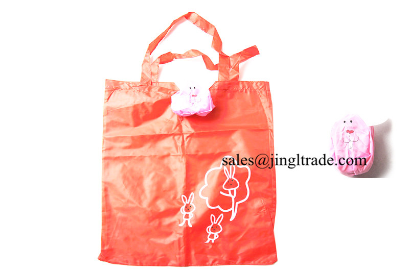 Rabbit custom reusable shopping bags