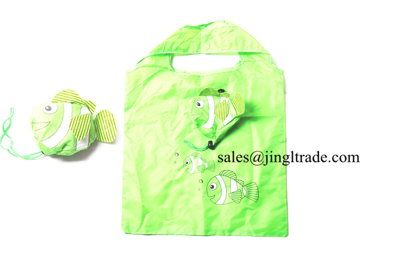Tropical Fish customized shopping bags