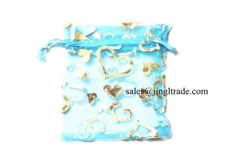 9 * 12 cm wedding organza bag