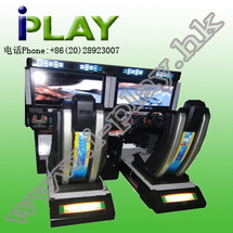 ARCADE COIN OPERATED OUT RUN RACING  TWIN 32& acute;& acute;LCD(D0X) SIMULATOR MACHINE 2014