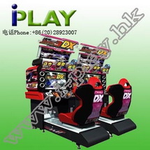 COIN OPERATED MIDNIGHT RACING CAR 3DX  SIMULATOR DRIVING MACHINE
