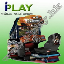FAST & FURIOUS SUPER CARS 42& acute;& acute;LCD ARCADE COIN OPERATED SIMULATOR DRIVING MACHINE 2014