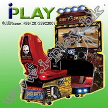 ARCADE COIN OPERATED DIRTY DRIVIN VIDEO ARCADE RACER GAME 42& acute;& acute;LCD SIMULATOR DRIVING MACHINE 2014