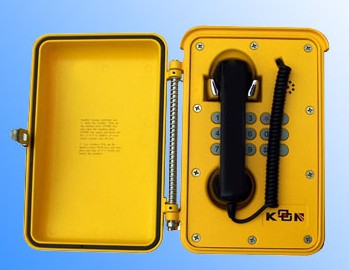Weatherproof phone SUS handset KNSP-01T2S