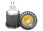 High Power 5W COB MR16 GU5.3 Black Aluminum LED Spot Light Bulb for Park