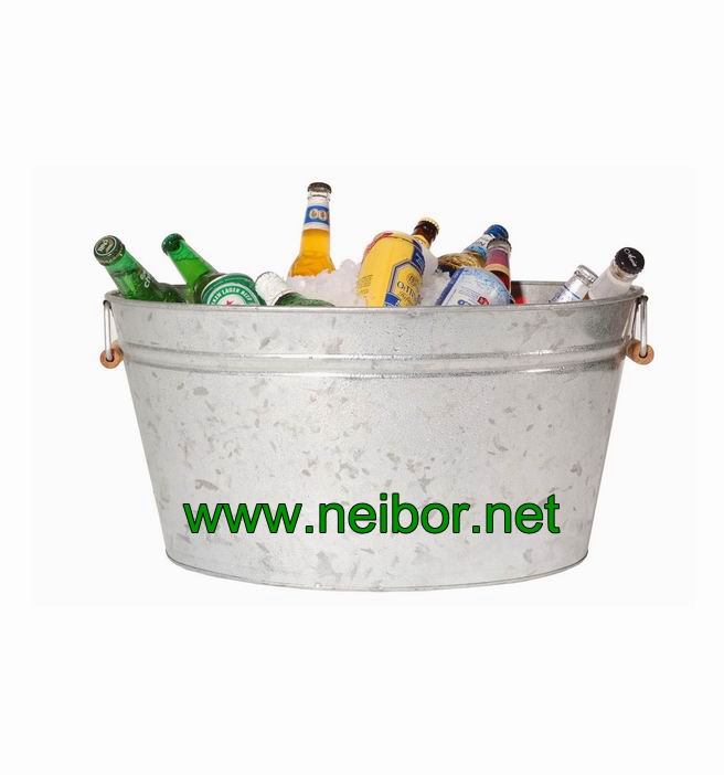 large metal ice bucket beer bucket beer coolers