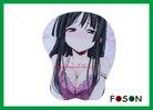 Printed Gel Soft Non Slip 3D CE Beauty Breast Mouse Pad As Gift