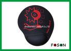 Silicone Photo Mouse Mmats And Wrist Rests , Ergonomic Mouse Mats