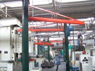 Heavy Weight Design Wall Bracket Jib Cranes for Indoor Building Maintenance