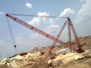 30t Electro Hydraulic Derrick Cranes For Stone Pit