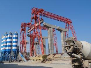 DCS80t-34m/36m Industrial Bridge And Gantry Crane For Mining Maintenance