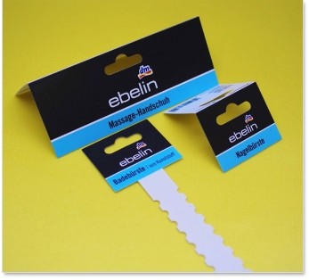 PVC plastic hang tags 