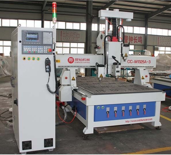 multi-workstages cnc router machine