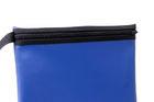 Customized Bank Deposit Bags Side Zip Blue For Promotion / gift Size A4 , B4 , B5