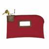 Durable 12 OZ Canvas 7 Pin Locking bank bag with metal zipper closed 11 x 8.5& acute;& acute;