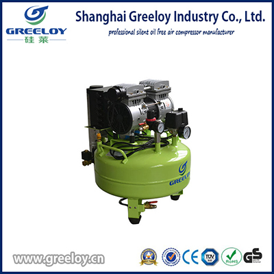 600W piston oil free lab air compressor with dryer (GA-61Y)
