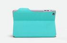 Attractive PU leather case , Full protection Blue Apple iPad mini Protective Covers