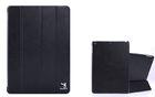 Portable black fit PU leather smart stand and protective for Apple iPad mini
