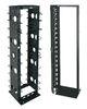 Black Merchandise Display Racks Trade Show Display Stands Double-Side