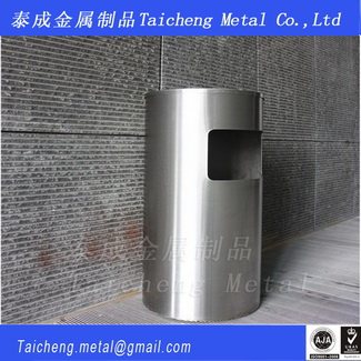 stainless steel trash can garbage bin