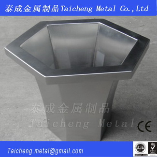 stainless steel 316 flower tub flower pot