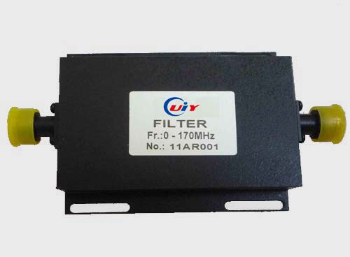 Low Pass Filter 1MHz to 20GHz N/SMA Connector Low Insertion Loss High Rejection 