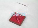 Transparent Matt painting coin display box with Acrylic Lid , Coin collection boxes