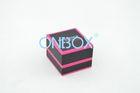 Lady Finger Ring Cardboard Jewelry Boxes , Exquisite Tiny Gift Box for Coin