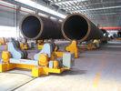 Custom OEM Tank Turning Rolls , HGZ80 Self-aligned Welding Rotator For Pipe Welding / Assembly 3T - 