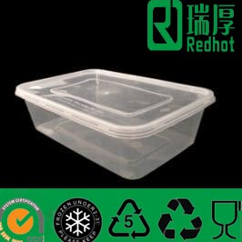 650ml Biodegradable PP for Plastic Container Can Take Home (B650)